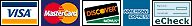Credit Cards and eCheck